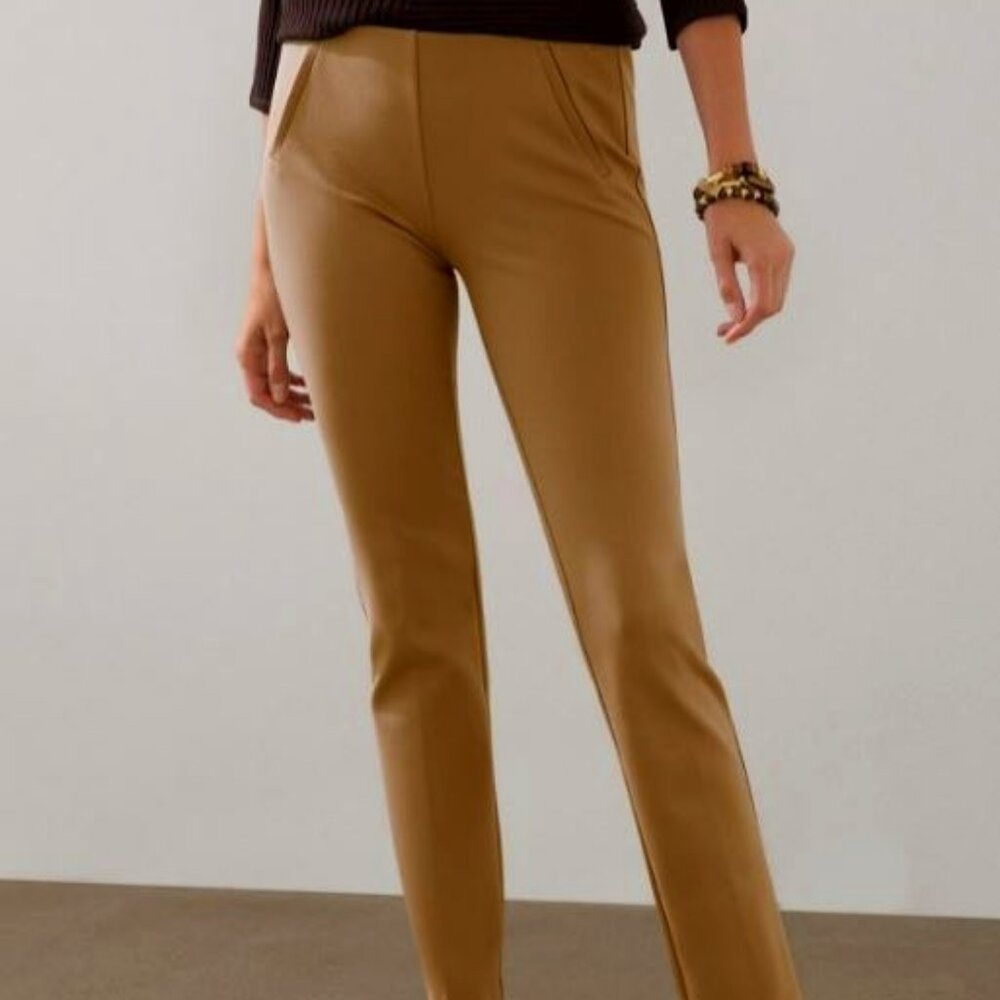 NWT Womens Chico's So Slimming Juliet Pants Size S/6 Petite MSRP $90
